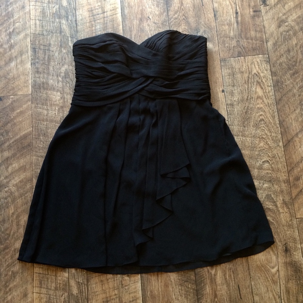 NWT David’s Bridal Soft Crinkle Chiffon Dress